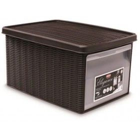 Cutie multifuncțională Elegance M cu capac și deschidere