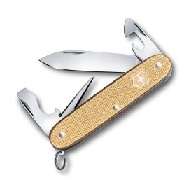 VICTORINOX MULTIUSO PIONEER MM. 93 GUANCE ALOX CHAMPAGNE GOLD