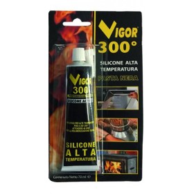 VIGOR SILICONE ALTA TEMPERATURE PASTA NERA TUBETTO ML. 70 VIGOR SILICONE ALTA TEMPERATURE PASTA NERA TUBETTO ML. 70