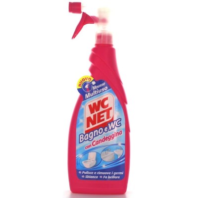 WC NET MOUSSE CON CANDEGGINA TRIGGER ML. 600