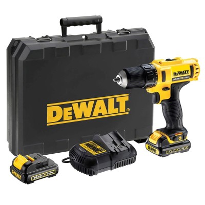 DEWALT DCD710C2 BURGHIU ȘURUBELNIȚĂ FĂRĂ FIR LITIU 10.8V 1.3AH