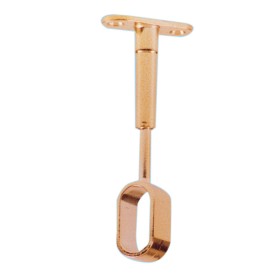 SUPORT PENTRU ȚEAVĂ CENTRALĂ ÎN ZAMA PENTRU TUB OVAL CROMAT