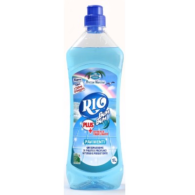 RIO BUM BUM PLUS DETERGENTE PAVIMIMENTI BREZZA MARINA 1 LT