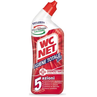 WC NET IGIENE TOTALE GEL DISINFETTANTE 5 AZIONI 700 ML.