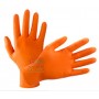 GUANTI NITRILE SUPER GRIP ARANCIONE PZ. 50