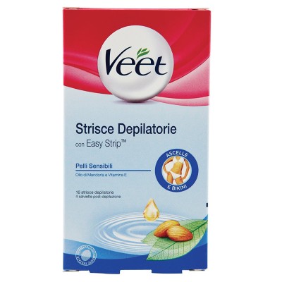 VEET 16 STRISCE ASCELLE E BIKINI PELLI SENSIBILI