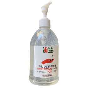 GEL IGIENIZZANTE DISINFETTANTE DETERGENTE MANI CON ALCOL AL 70%