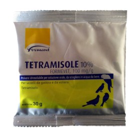 FORMEVET TETRAMISOLE 10% SOLUZIONE ORALE PER UCCELLI BUSTINA DA