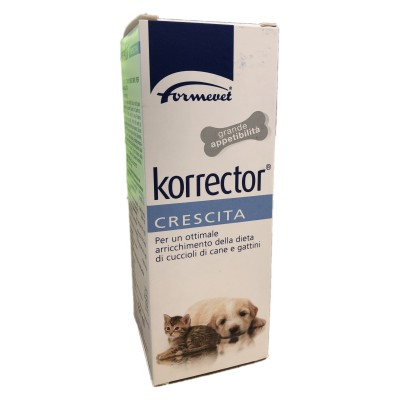 KORRECTOR INTEGRATORE COMPLEMENTARE CRESCITA PER CANE E GATTO