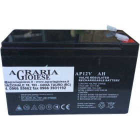 BATTERIA PER POMPA RICARICABILE 12 VOLT 8Ah