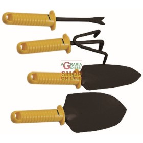 BLINKY GARDEN TOOL SET 4 BUCĂȚI MOD. HOBBY MANICO PLASTIC BLINKY GARDEN TOOL SET 4 BUCĂȚI MOD. HOBBY MANICO PLASTIC