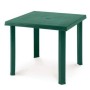 DIMAPLAST TAVOLO IN RESINA FIGARO GARDEN VERDE cm. 80x80x72h.