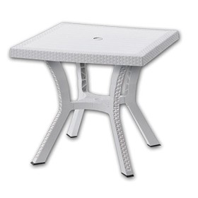 DIMAPLAST TAVOLO ÎN RĂȘINĂ RIGOALB ELITTE PAT cm. 60x60x70h.