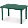 DIMIPLAST TAVOLO IN RESINA CALAF GARDEN VERDE cm. 120x80x72h.