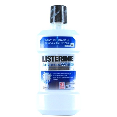 LISTERINE COLLUTORIO ADVANCED WHITE 500 ML