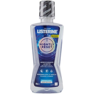 LISTERINE COLLUTORIO NIGHTLY RESET AGISCE DURATE LA NOTTE GUSTO