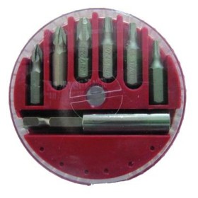 BLINKY SETA INSERȚII PENTRU ȘURUBELNIȚE POZIDRIVE ȘI PC-URI TORX. 7 BLINKY SETA INSERȚII PENTRU ȘURUBELNIȚE POZIDRIVE ȘI PC-URI