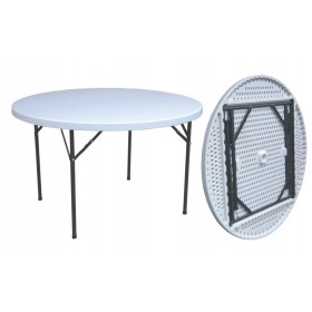 TAVOPLIERE DIN OȚEL ROTUND VOPSITE ÎN HDPE CM. 152