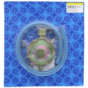 REGOLATORE CON TUBO PER STUFE A GAS