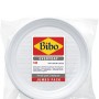 BIBO 100 PIATTI PIANI N PLASTICA BIANCA DM 20 5 CM