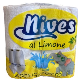 NIVES MAXI ASCIUGATUTTO PROFUMO LIMONE 2 ROTOLI