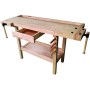 BANCO DA LAVORO IN LEGNO VIGOR CLASSIC LEGNO CM. 149x62x86h.