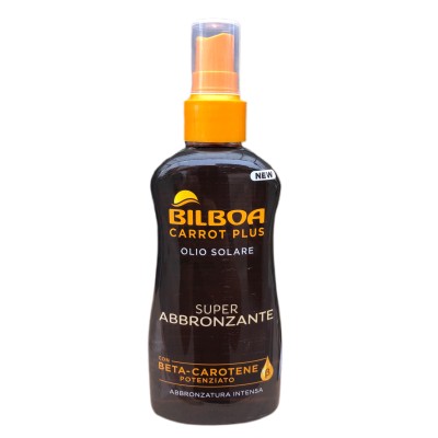 BILBOA CARROT PLUS OLIO SOLARE SUPER ABBRONZANTE PRAY ml. 200