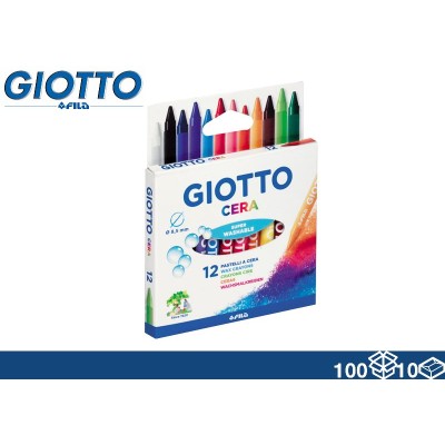 GIOTTO COLORI CERA 12PZ NEW 100/10