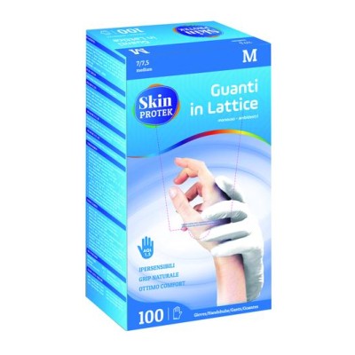 GUANTI LATTICE SKIN PROTEK MONOUSO pz. 100