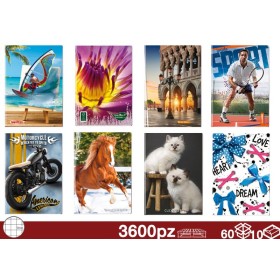 QUADERNONI 80GR CON RISGUARDO 10MM 60/10