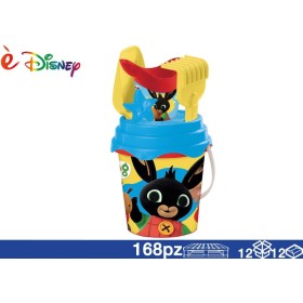 GĂLEATĂ CU JOCURI PENTRU COPII BEACH BUCKET 18 CM BING 12/12