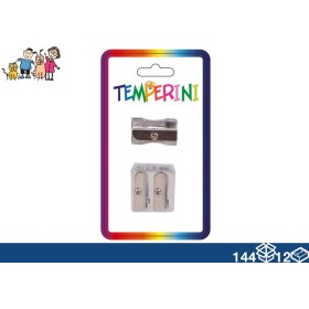 SET TEMPERINI GRANDE CON  DUE FORI E PICCOLO CON UN FORO IN METALLO SET TEMPERINI GRANDE CON DUE FORI E PICCOLO CON UN FORO IN