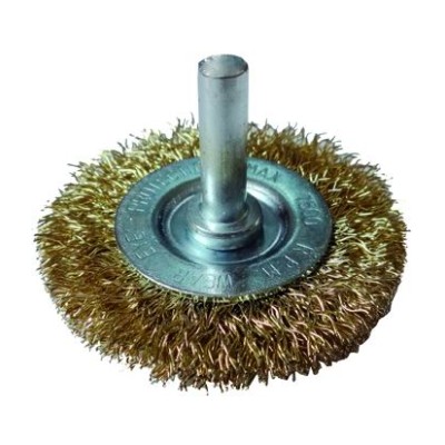 SPAZZOLA CIRCOLARI CON FILI ONDULATI GAMBO MM. 6x30 75x10