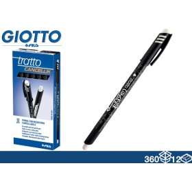 TRATTO CANCELLIK PENNA COLORE NERO IN ASTUCCIO