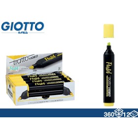 TRATTO VIDEO EVIDENZIATORE PASTELLO GIALLO LIM