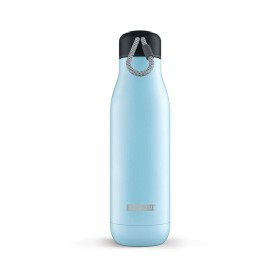 ZOKU Stainless Steel Bottle L Grande Bottiglia termica di colore Azzurra ml. 750 ZOKU Stainless Steel Bottle L Grande Bottiglia termica di