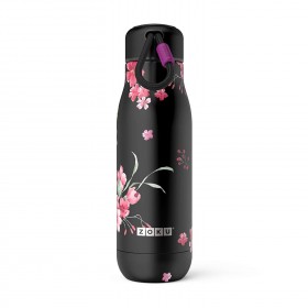 ZOKU Stainless Steel Bottle M Media Bottiglia termica di colore midnight floral ml. 500 ZOKU Stainless Steel Bottle M Media Bottiglia termica di colore