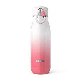 ZOKU sticla din otel inoxidabil M mediu termic sticla de culoare Pink Shadows ml. 500 ZOKU sticla din otel inoxidabil M mediu termic sticla de