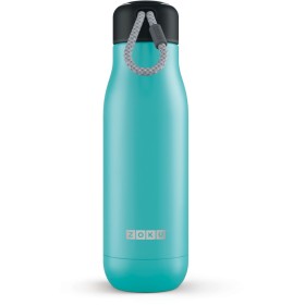 ZOKU Stainless Steel Bottle M Media Bottiglia termica di colore Turchese ml. 500 ZOKU Stainless Steel Bottle M Media Bottiglia termica di colore
