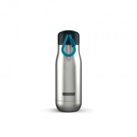 ZOKU Stainless Steel Bottle S Piccola Bottiglia termica di colore Acciaio ml. 350 ZOKU Stainless Steel Bottle S Piccola Bottiglia termica di