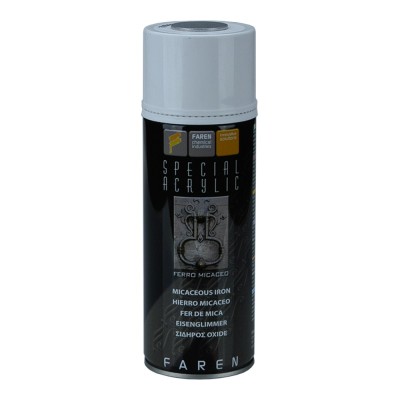 BOMBOLETTA SPRAY ACRILICO FERRO MICACEO GRIGIO CHIARO ML. 400