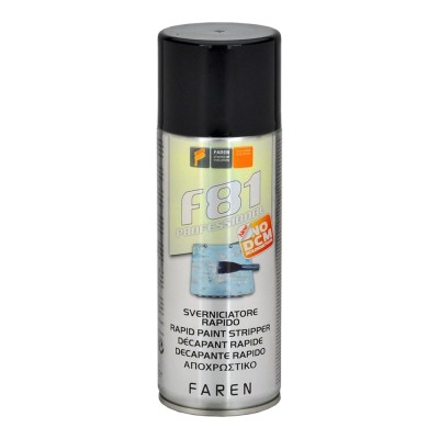 FAREN F 81 BOMBOLETTA SVERNICIATORE RAPIDO SPRAY ML. 400