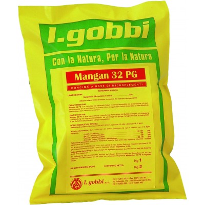 GOBBI MANGAN 32 PG CONCIME BIOLOGICO A BASE DI MANGANESE KG. 5