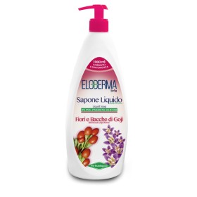 ELODERMA SAPONE LIQUIDO MANI FIORI E BACCHE DI GOJI ml. 1000