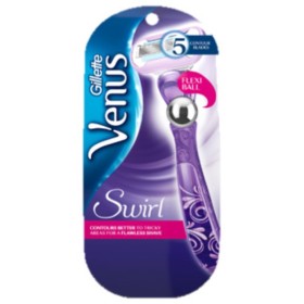 GILLETTE VENUS RAZOR SWIRL 5 LAME FLEXI BALL