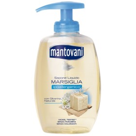 MANTOVANI SAPONE LIQUIDO MANI MARSIGLIA IPOALLERGENICO CON GLICERINA NATURALE ML. 300 MANTOVANI SAPONE LIQUIDO MANI MARSIGLIA IPOALLERGENICO CON