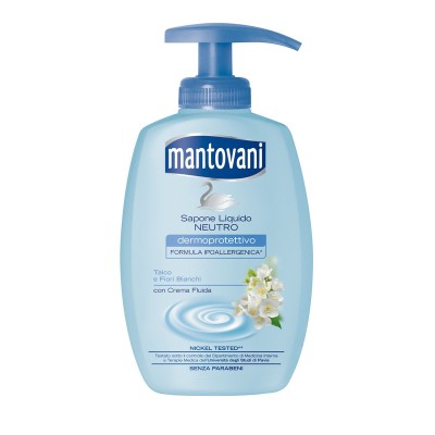 MANTOVANI SĂPUN LICHID MANI TALC NEUTRU ȘI FLORI ML. 300