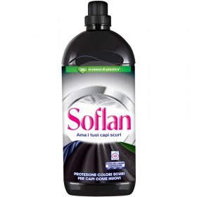 SOFLAN BIVALENT DETERGENT LICHID HAINE INCHISE LA CULOARE NEGRU