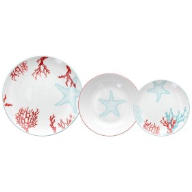 SERVICIUL TOGNANA 18 PLĂCI DE PORȚELAN DE LA TAVOLA METROPOL