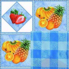 BLINKY TOVAGLIA DOUBLE-FACE FRUTTA-TROPIC MT. 1.4x30 BLINKY TOVAGLIA DOUBLE-FACE FRUTTA-TROPIC MT. 1.4x30